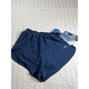ASICS NWT Tenacity 1/2 SP Women’s Running Shorts Size Large Blue Track Training